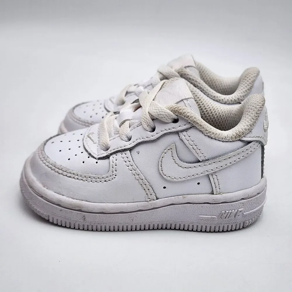 Nike Force 1 LE White/White (DH2926 111) Toddler Size 4C Shoes Sneakers‎
